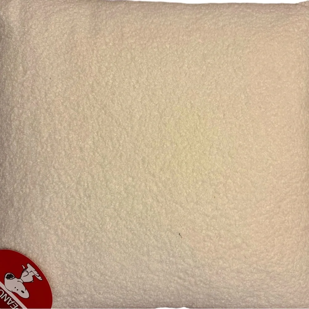Holiday pillow skating Snoopy